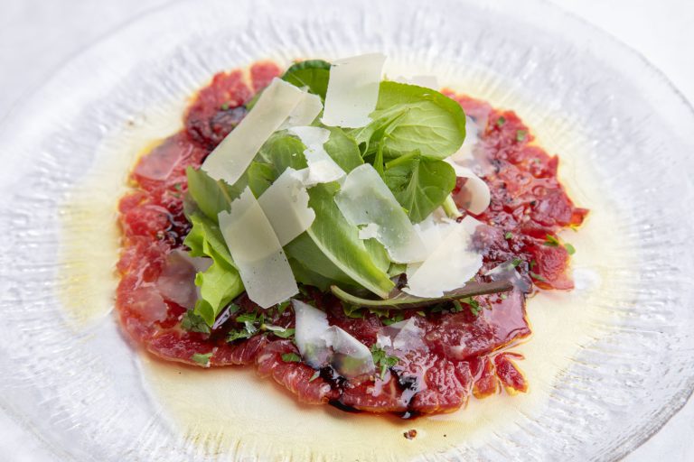 金木産 馬肉のカルパッチョ - Horsemeat carpaccio from Kanagi